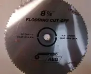 TABLE SAW BLADES AEG 8 1/4 IN. FLOORING CUT OFF U.S. MADE