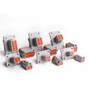 1 Set DT04-2/3/4/6/8/12P-L012 Automotive Waterproof Connector Socket Male Female