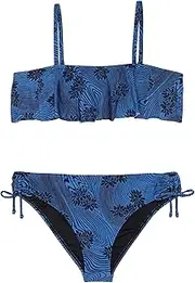 [O'Neill] Girl's Winter Waves Ruffle Bralette Set (Little Kids/Big Kids)