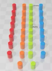 Pack of 34 Aetherpegs - Pathfinder - Dungeons & Dragons -RPG- Tabletop-Terrain
