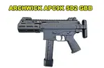 【翔準軍品AOG】ARCHWICK APC9K SD2 GBB 出貨包含延伸造型消音管 BTA-GBB-APC9K-SD2-BK