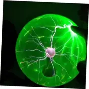 Touch Sound Sensitive Glass Plasma Ball Lamp Crystal Green Color Globe Design