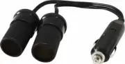 HTC Double Lighter Socket Adaptor 12/24V 10A