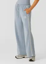 [Lorna Jane] Sidelines Spacer Track Pants in Blue, Size - Large L Glacier Blue