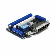 5 axis CNC Breakout Board with optical coupler for Stepper Motor Driver, MACH3