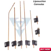 MicroAire Type Pal Reusable Cannulas Liposuction Cannulas 7 pcs Set xr