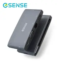 在飛比找PChome24h購物優惠-Esense Type-C TO VGA/HDMI/LAN 