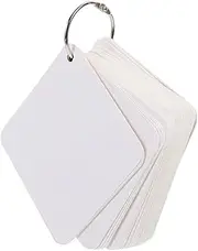 SHINEOFI Cards Blank Notecards Ring 300 Sheets of Cards DIY Scrapbooking Creative Projects