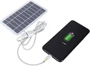 Solar Panel 2W 5V Polycrystalline Outdoor Charging Protecting USB Solar Charger Portable Power Supply for Mobile Phones