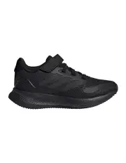 [Adidas] Runfalcon 5 Self-Fastening Elastic Laces Pre-School Shoe in Black