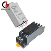 DC 12V H3Y-2 5A 8 Pins DPDT 0-30 minutesTimer Time Relay Delay H3Y-2 w/ Base