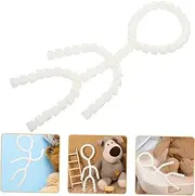 [WOONEKY] Plush Doll Body Skeleton Artificial Doll Skeleton for Toys Crafts Children Friends Classmates