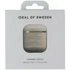IDEAL OF SWEDEN Airpods Case for AirPods 1st Gen / 2nd Gen - Caramel Croco