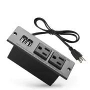 Conference Recessed Power Strip Socket with USB PortsTable Power StripDesktop