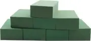 8Pcs Floral Foam Blocks,Green Wet Dry Flower Foam Plant Foam for Fresh & Artific