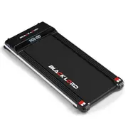 BLACK LORD Treadmill Electric Under Desk Walking Pad 410mm Black w/ Smart Watch