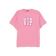 [Balenciaga] Balenciaga VIP-print T-shirt I NUMERIC PINK