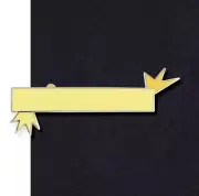 Vintage ACME Studio "Mojave" Tie Bar by MEMPHIS Designer MATTEO THUN - NEW