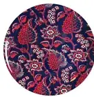 4 Williams Sonoma New Floral Jacobean Paisley Melamine Dinner Plates Set of 4