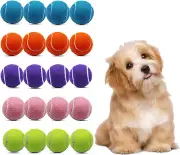 20Pc 2In Small Tennis Balls for Dogs W/ Mesh Bag - Multicolor