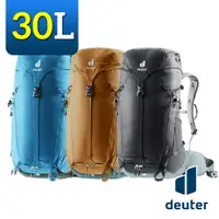 在飛比找PChome24h購物優惠-《Deuter》3440723 輕量拔熱透氣背包 30L T