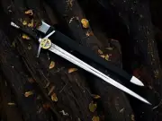Black Witcher Sword with Scabbard - Ultimate Geralt of Rivia Gift for Men