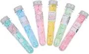 Mipcase Travel Soap Flakes Assorted Color Tubes Portable Outdoor Hand Washing Soap Easy to Materials for Hand Clothes Bathing for Travel Hygiene