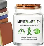 Positive Messages In A Bottle - Positive Affirmation Jar | Daily Inspiration Affirmations Bottle for Sister Girlfriend Daughter Wife