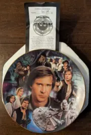 The Hamilton Collection Plate Star Wars Heroes & Villains - Han Solo