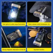2025 Pocket Flashlight Work Lights LED Torch Rechargeable Lamp Sell C2H6