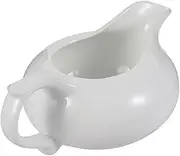HOLIDYOYO Latte Art Cup Sauce Dispenser Ceramic Gravy Boat Multi-use for Condiments Sauces for Outdoor Indoor Dining