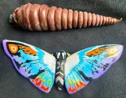 GODZILLA figure set RAINBOW MOTHRA and LARVA battra action vs jet jaguar kong