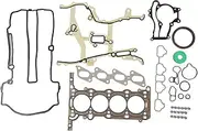 30PCS Engine Gasket Repair Kit, 93168201 Cylinder Head Gasket Set Head Bolts, Strong Sealing Replacement for Vauxhall A12XEL A12XER A14 XEL A14XER B14XEL
