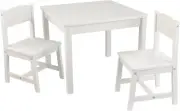 Kidkraft Aspen Wooden Table and 2 Chairs, Kids Table and Chair Sets, Children'S