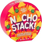 Professor Puzzle Nacho Stack Cheesy Stacking Card Game by