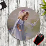 GUARDIAN ANGEL ART D7 CUSTOM NEOPRENE MOUSE PAD DESK MAT SCHOOL OFFICE HOME GIFT