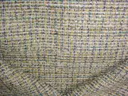 1-3/8Y HANDSOME FABRICUT 148514 PARIS CLOTH GLITTERED TWEED UPHOLSTERY FABRIC