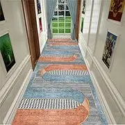Hallway Runner Rug, Non-Slip Washable Carpet, Indoor Mat for Kitchen, Living Room, Bedroom, 100-600cm,1.2m x 3m