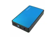 SIMPLECOM SE325 Tool Free 3.5' SATA HDD to USB 3.0 Hard Drive Enclosure - Blue Enclosure
