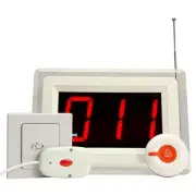 WIRELESS NURSE CALL STARTER KIT SYSTEM PANIC BUTTON ALERT SYSTEM EASY INSTALL