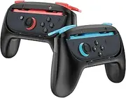 ProCase 2 Pack Joy-Con Controller Hand Grips for Nintendo Switch 2 2025 Released, Wear-Resistant Comfort Handles Holder for Joycon