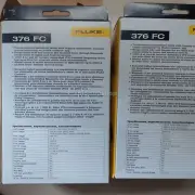 Fluke 376FC True-RMS AC/DC Clamp Meter w/ Leads PLC