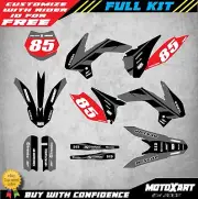 Full Custom Graphics Kit MONO STYLE decals to fit KTM 85 SX 2018 2019 2020 2021