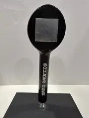 Boulder Brewery Beer Tap Hap Handle 9” New Colorado Sparkly Black