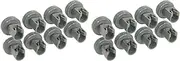 Binxind 16PCS Dishwasher Basket Wheel for Favorit Privileg Dish Washer Kits Accessories