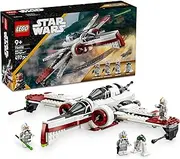 LEGO Star Wars ARC-170 Starfighter Building Toy for 9+ Year Old Boys & Girls, Vehicle Set with 3 Minifigures, Plus an R4-P44 Droid Figure, Buildable Kids Toy for Revenge of The Sith Fans 75402
