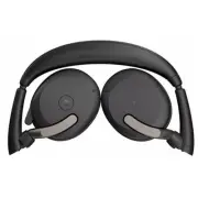 Jabra Evolve2 65 Flex Foldable Bluetooth On-Ear ANC Headset - Teams Certified