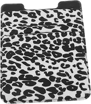 COLLBATH Phone Card Holder Ultra Thin Self Adhesive Wallet for Back of Cell Phone Multi Functional Storage for Credit Cards Coins Items Lightweight Convenient for Outdoor Use