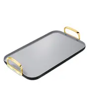 Caraway Iconics Double Burner Griddle with Gold Handles