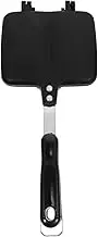 VINTORKY Aluminum Sandwich Frying Pan Double-Sided Grill Easy to Clean for Sandwiches Waffles